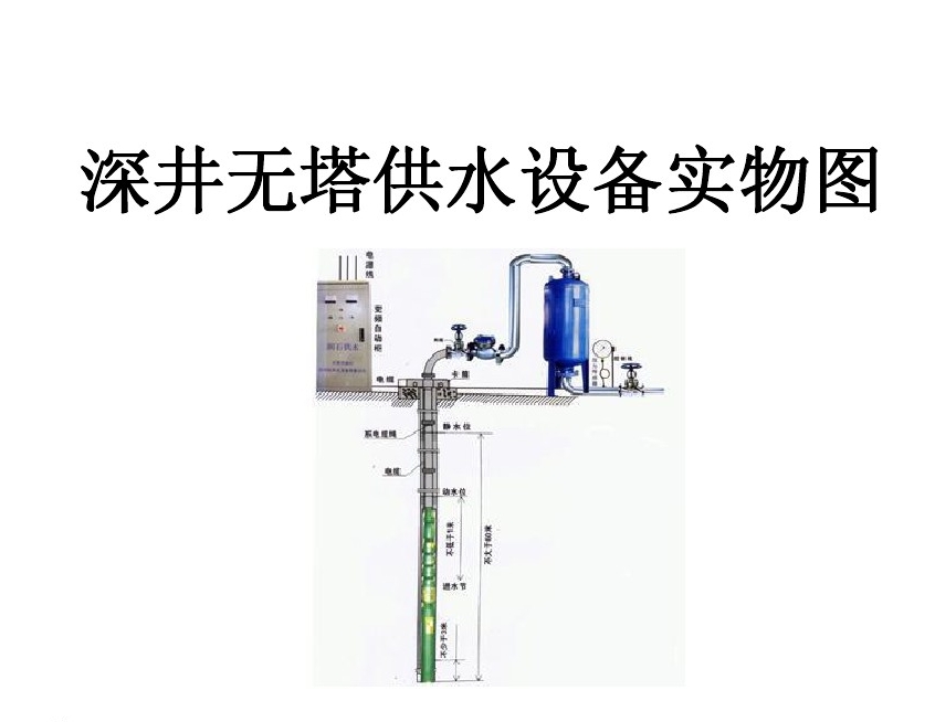 大连高新区井泵无塔式供水设备